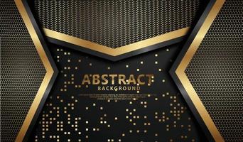 Elegant and futuristic abstract realistic background vector