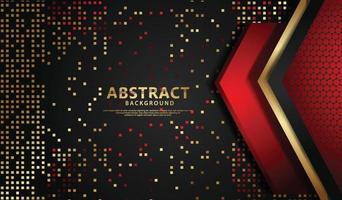 Elegant and futuristic abstract realistic background vector