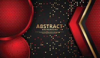 Elegant and futuristic abstract realistic background vector
