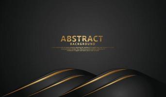 luxurious Abstract decoration with overlap layer background vector