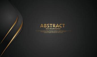 luxurious Abstract decoration with overlap layer background vector