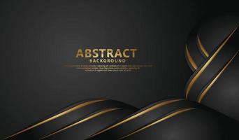 luxurious Abstract decoration with overlap layer background vector