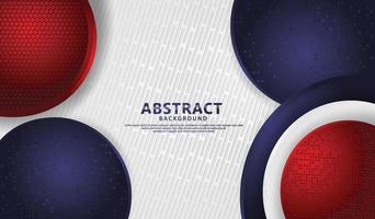 Elegant and futuristic abstract realistic background vector