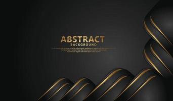 luxurious Abstract decoration with overlap layer background vector