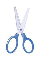 blue scissors supply vector