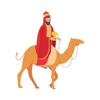 balthazar in camel vector