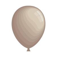 pearly balloon helium vector
