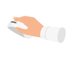 hand using mouse vector