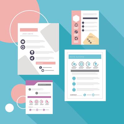curriculum vitae four templates