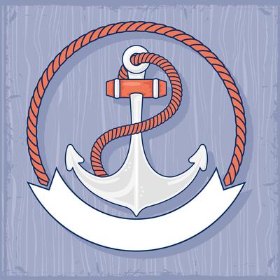 anchor with rope
