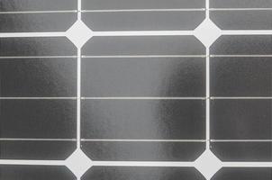 Solar cell panel photo