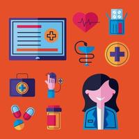 ten online medical icons