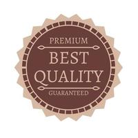 best quality in seal vector