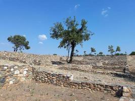 ruinas de olynthus en chalkidiki foto