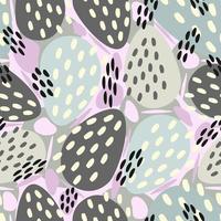 Abstract seamless pattern in pastel colors. vector