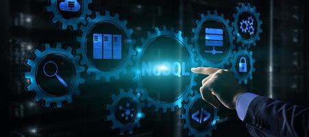 Structured Query Language. Database Technology Concept. NoSQL photo