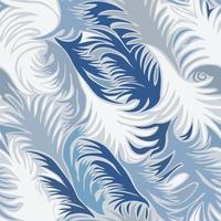 Vector seamless frost pattern