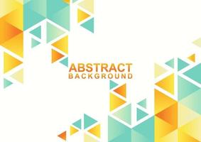 Abstract geometric background with triangle vector