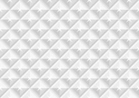 Abstract white and grey geometric background texture vector