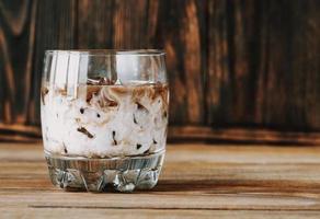 Glass of White Russian photo