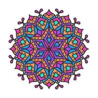 Ornamental decorative mandala pattern design vector