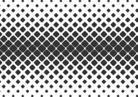 Abstract black and white dots halftone background vector