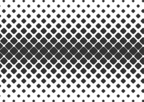 Abstract black and white dots halftone background vector