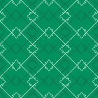 Green geometric seamless pattern for ethnic backrounds , Christmas theme. Linear vector design.