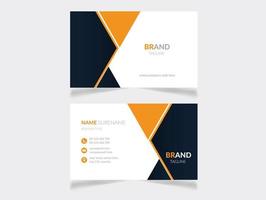 Modern Creative and Clean Business Card Template vector