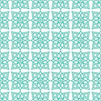 Islamic abstract ornament seamless pattern design vector