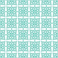 Islamic abstract ornament seamless pattern design vector