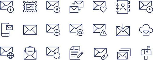 Mail Icons vector design