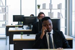 Employees Working in Office of International Corporate photo