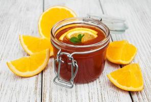 deliciosa mermelada de naranja foto