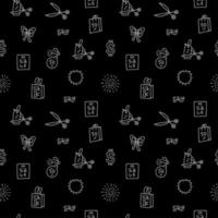 Repeatable seamless pattern and texture. Sale icons. Best special offer symbols. Black friday sign. Vector lines on white background.