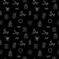 Repeatable seamless pattern and texture. Sale icons. Best special offer symbols. Black friday sign. Vector lines on white background.