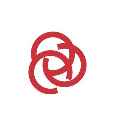 simple CCC, COC, OCC initials letter circle shape company logo