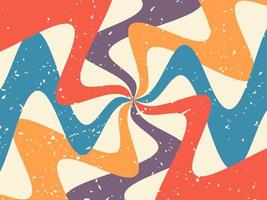 Retro Style Background With Grunge Texture vector