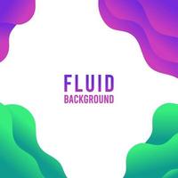 Modern Fluid Gradient Colors Abstract Background vector