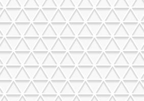 Abstract white and grey geometric background texture vector