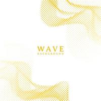 Abstract wavy colorful gradient dots halftone background vector