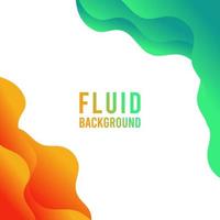 Modern Fluid Gradient Colors Abstract Background vector