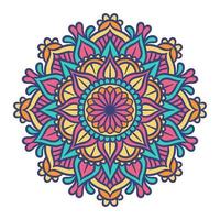 Ethnic Mandala Round Ornament Pattern vector