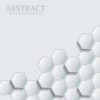 Abstract Geometric Shape Hexagon Background vector