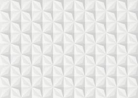 Abstract white and grey geometric background texture vector