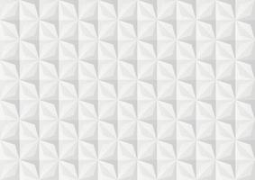 Abstract white and grey geometric background texture vector