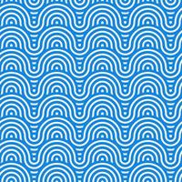 japanese wave seamless pattern background vector