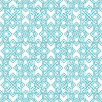Islamic abstract ornament seamless pattern design vector