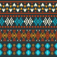 Ethnic Seamless Pattern In Native Style vector