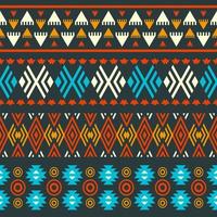 Ethnic Seamless Pattern In Native Style vector